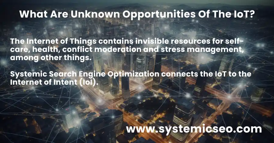 What are unknown opportunities of the Internet of Things?